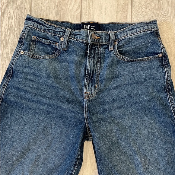 GAP Denim Barrel Blue Jeans-Size 8/29 Regular - Picture 4 of 9